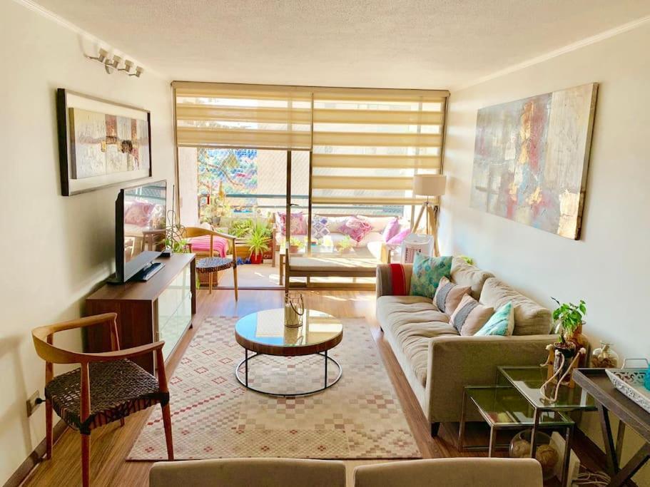 Increible Piso Moderno Servicios Y Metro A 100 Mts Apartamento Santiago de Chile